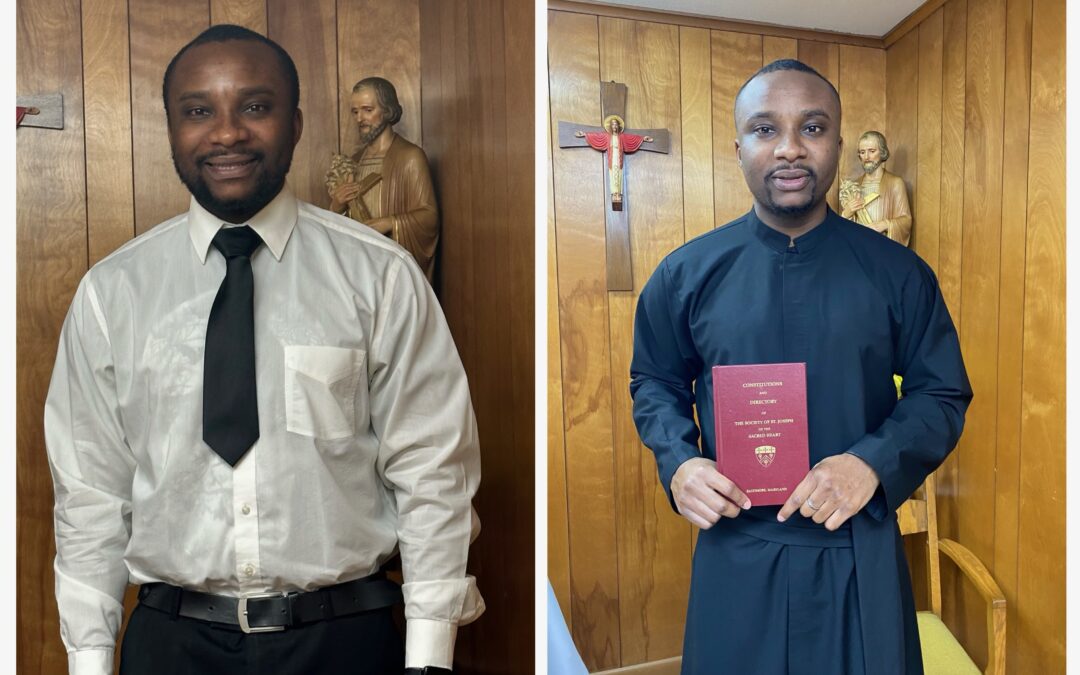 Two Novices Receive the Josephite Habit